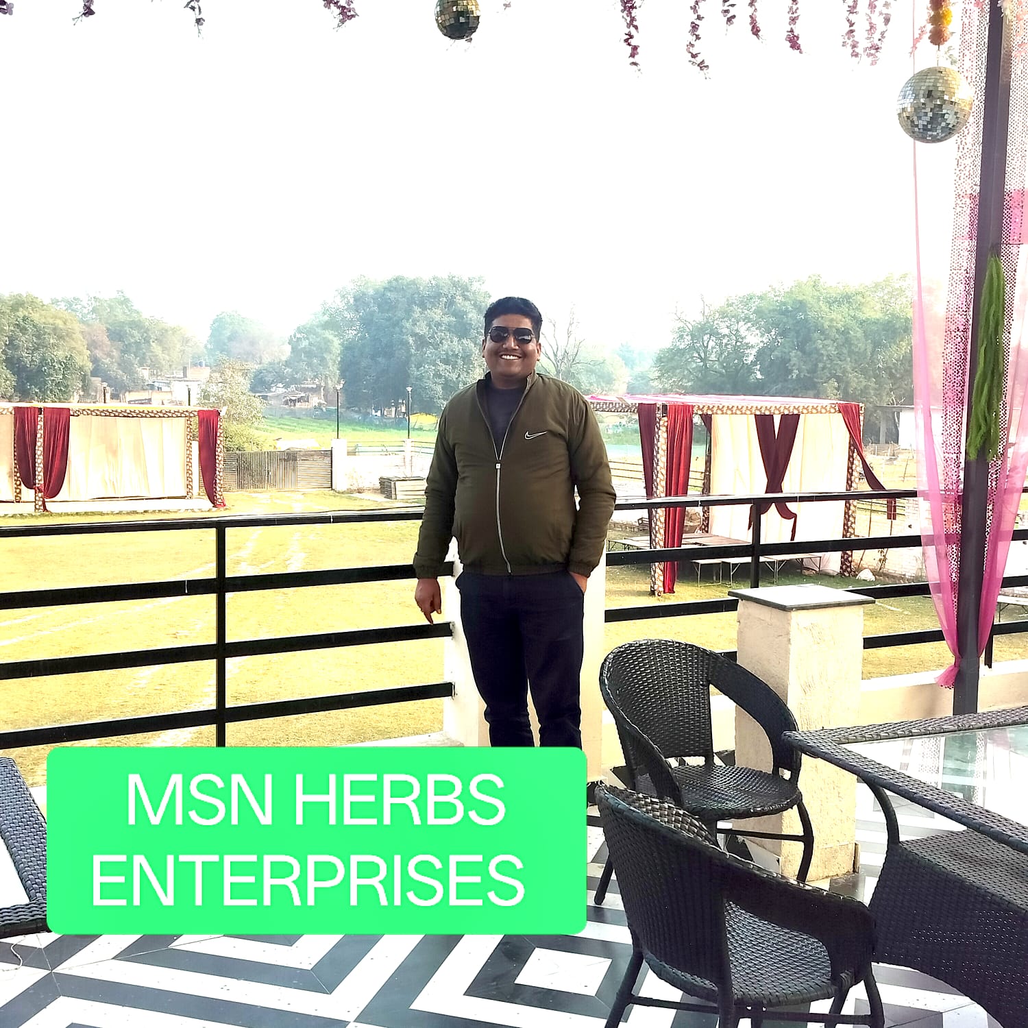 Expansive Turmeric Field